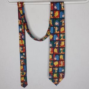 Disney Winnie The Pooh Tie. 58 inches. Multicolored.
